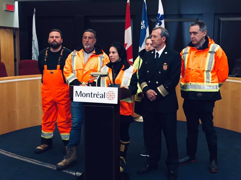 Estado de emergencia en Montreal